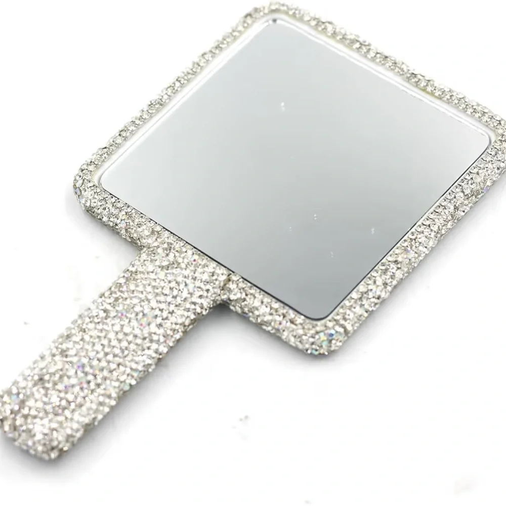 NWT Sparkling Swarovski Bling Crystal Rhinestone Mirror +Gift